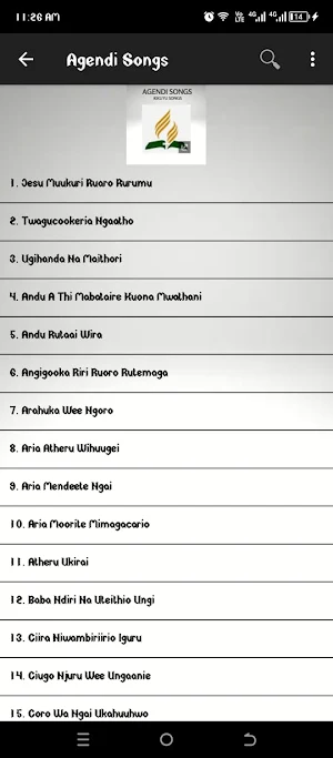 Agendi Songs Screenshot 0