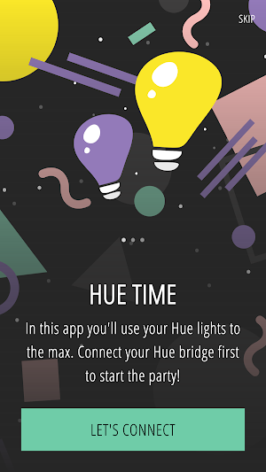 Hue Music Disco Party - Sync music and lights Screenshot 1