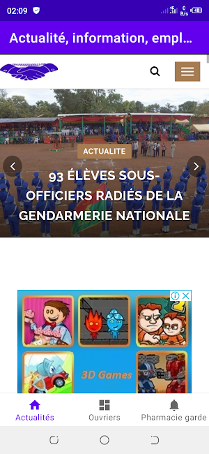 Actualité, pharmacie, ouvriers Screenshot 1