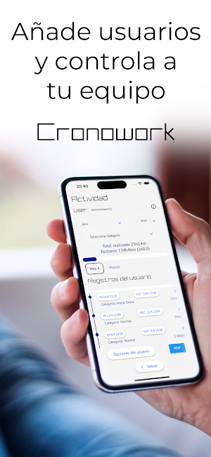 CronoWork Screenshot 2