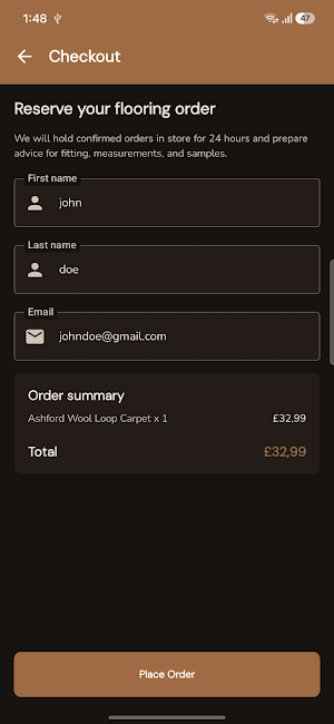 JDS Flooring Market Screenshot 3