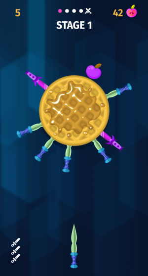 Fun Knife Master Hit Screenshot 1