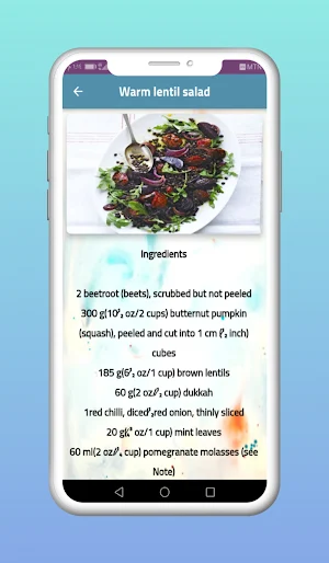 Middle Eastern Salad Screenshot 2
