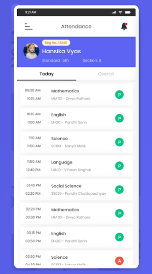 KAcademics | School Management App Screenshot 2