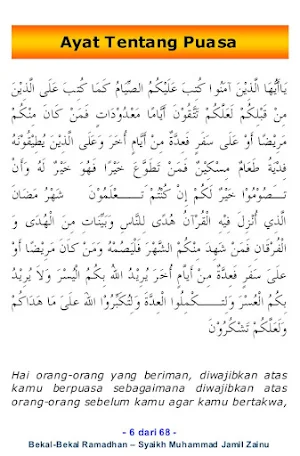 Bekal-Bekal Ramadhan Screenshot 2
