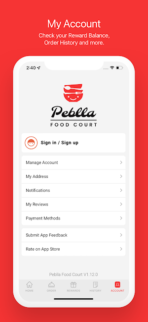 Peblla Food Court Screenshot 3