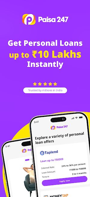 Paisa247 – Personal Loan App Screenshot 0