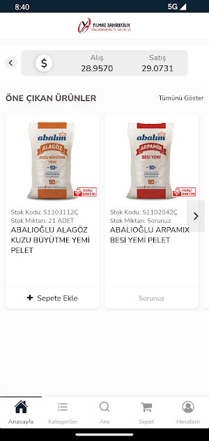 Yılmaz Zahirecilik Screenshot 0