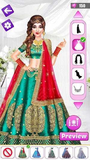 Indian Wedding Bridal Games Screenshot 0