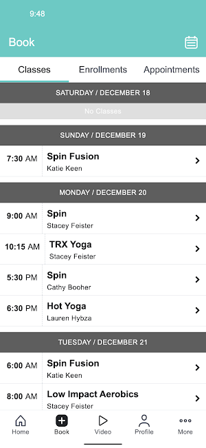 Evolve Yoga and Fitness Studio Screenshot 1