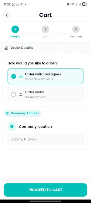 Froot-az Ordering Screenshot 3