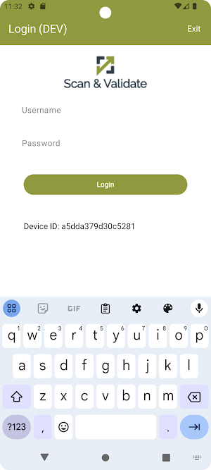 Scan and Validate Screenshot 2
