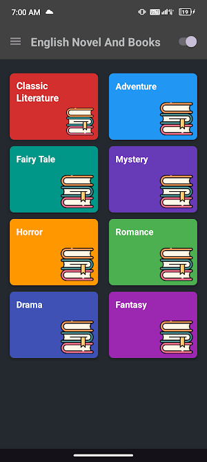English Novel & Books Offline Screenshot 1