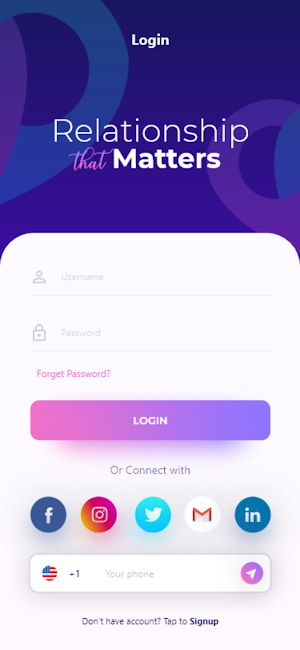 Connection - Swipe Match Chat Screenshot 1