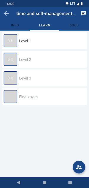 mySchuon Training Screenshot 2