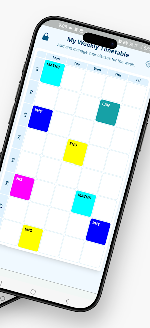 Timetable Snap Screenshot 1
