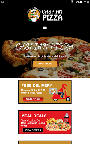 Caspian Pizza Heywood Screenshot 0
