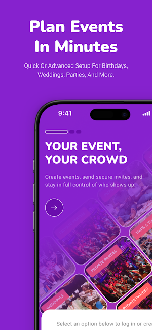 SecVite - Events made easy Screenshot 0