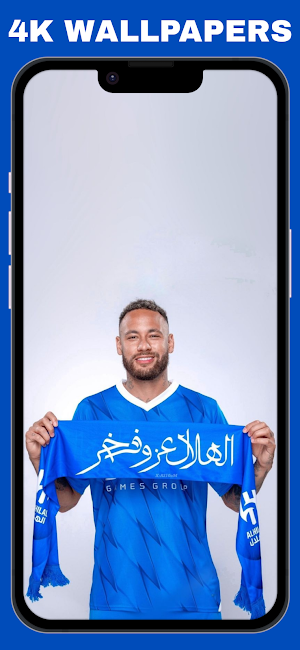 Neymar Al Hilal Wallpaper Screenshot 1