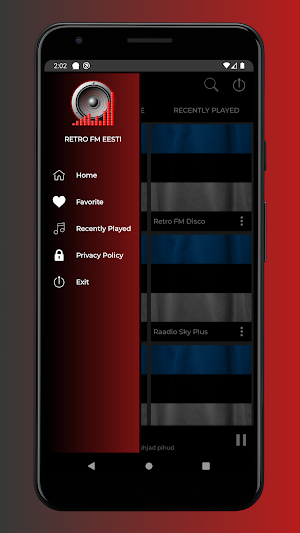 Retro FM Eesti Radio App Screenshot 2
