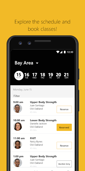 Fitnesse Training Club Screenshot 2