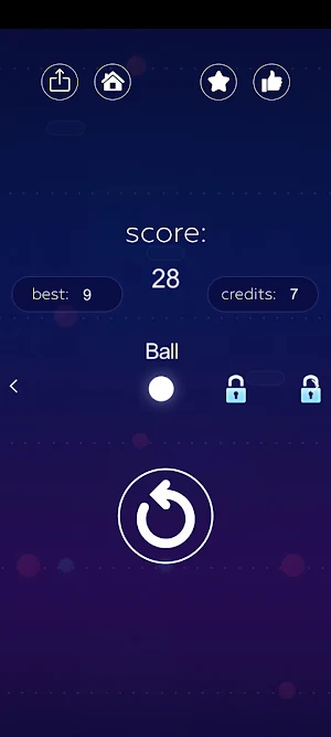 Ball Line Jump: Helix Run Screenshot 3