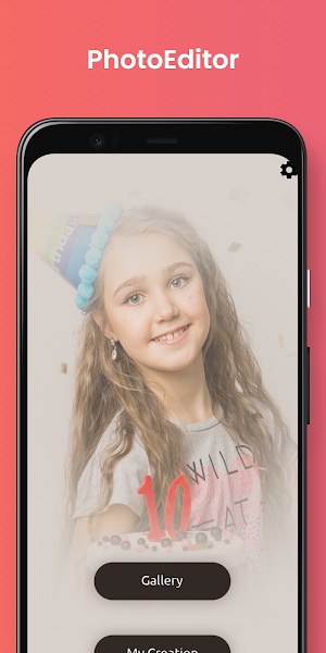 Birthday Photo Frame Maker Screenshot 0