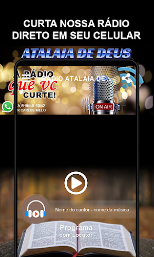 RÁDIO ATALAIA DE DEUS Screenshot 0
