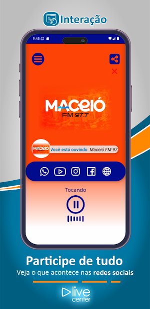 Rádio Maceió FM 97.7 Screenshot 1