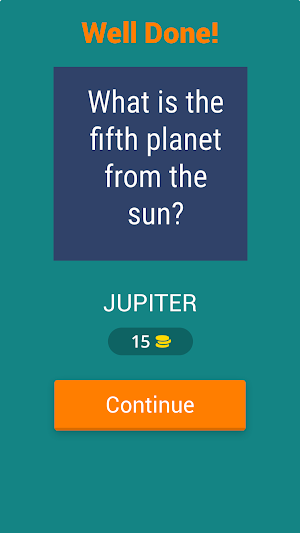 Cosmo Quiz, Space Odyssey Screenshot 1