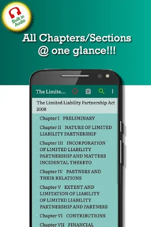 Limited Liability Partnership Act 2008 - LLP Screenshot 0