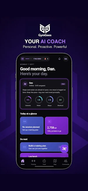GymGees: AI Fitness Coach Screenshot 0