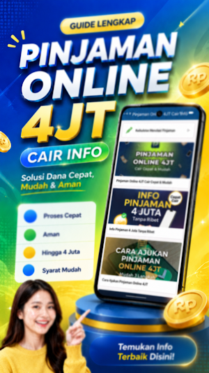 Pinjaman Online 4JT Cair Info Screenshot 0