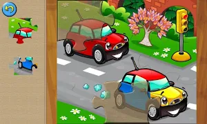 Cars for Kids: Puzzle Games ❤️🚗🚒🚚🚜🚌🚁✈️ Screenshot 3