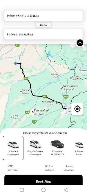 Rush Hire Taxi Screenshot 0