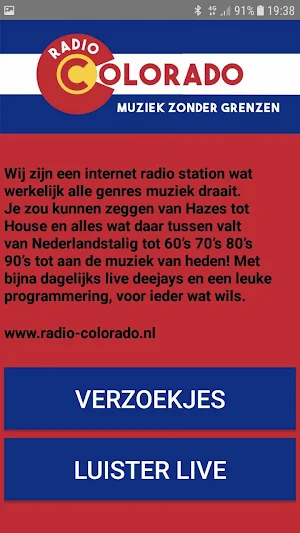 Radio Colorado NL Screenshot 1
