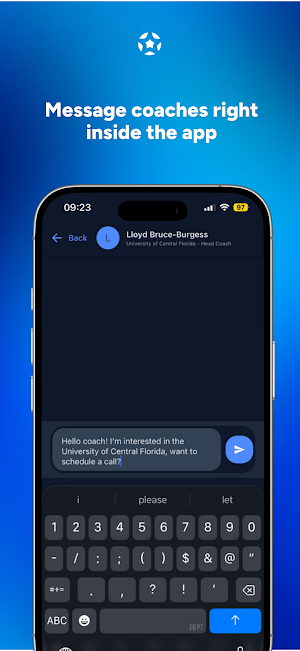 Recruited Sports Screenshot 1