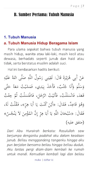 3 Sumber Najis Screenshot 3