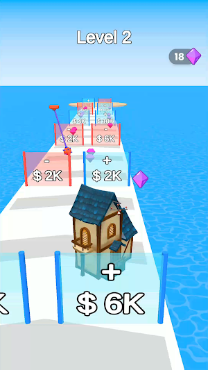 Perfect House Run 3D Screenshot 0
