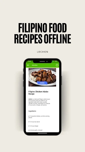 filipino food recipes offline Screenshot 1