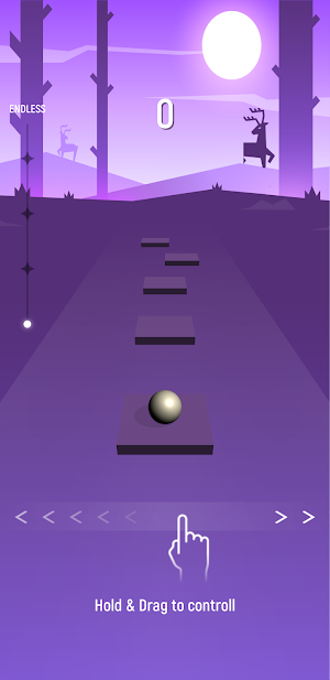 3d Ball Alphabet Hop tiles Screenshot 1