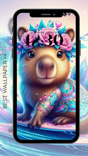 Cute Capybara 4K Wallpapers Screenshot 0