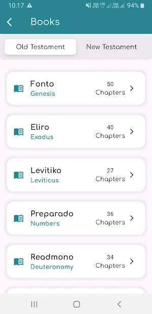 Esperanto Bible Screenshot 3