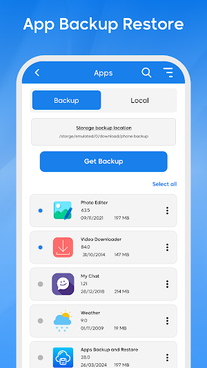 Phone Backup and Restore Screenshot 2