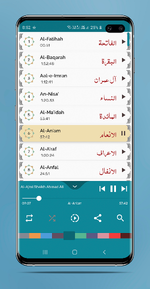 Al Ajmi Sheikh Ahmad Ali - Full Offline Quran MP3 Screenshot 1