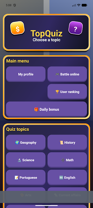 TopQuiz Screenshot 3