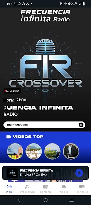 Frecuencia Infinita Screenshot 2