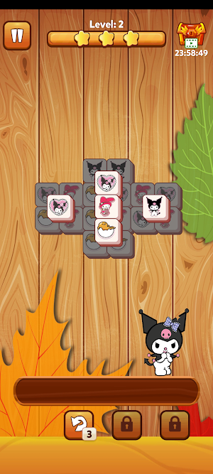 Kuromi Tile Match Screenshot 1