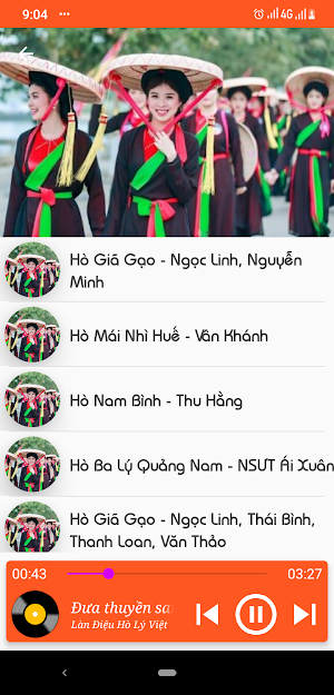 Nghe Làn Điệu Hò Lý Việt Nam Screenshot 3
