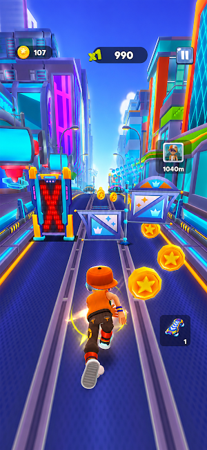 MetroX: City Rush - Subway Run Screenshot 0